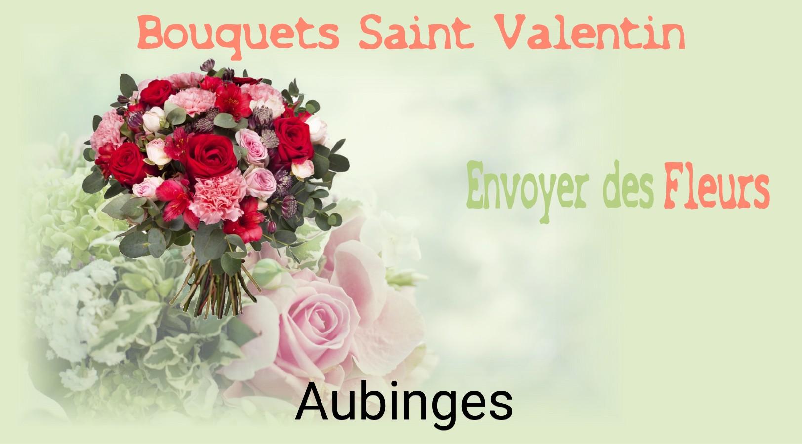 Roses de Saint-Valentin livrées à Aubinges